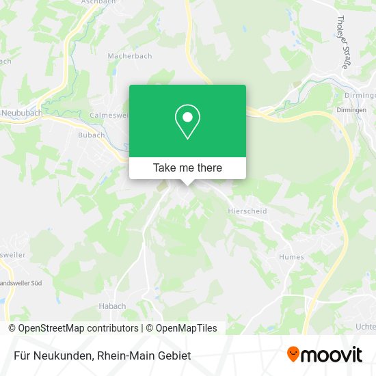 Карта Für Neukunden