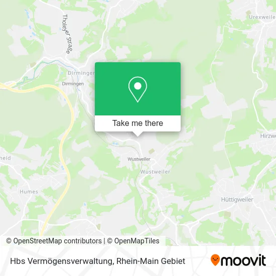 Карта Hbs Vermögensverwaltung
