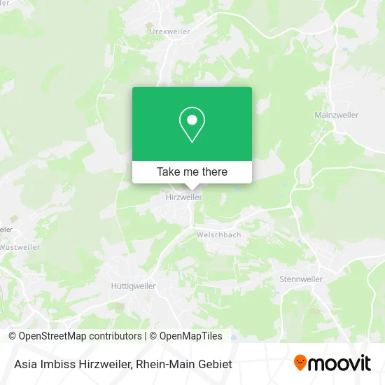Карта Asia Imbiss Hirzweiler