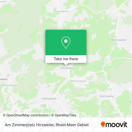Карта Am Zimmerplatz Hirzweiler