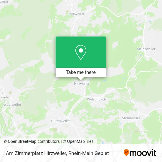 Карта Am Zimmerplatz Hirzweiler