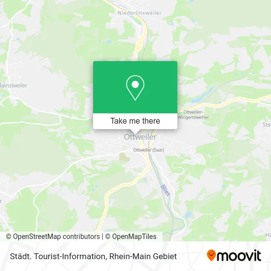 Карта Städt. Tourist-Information