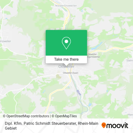 Карта Dipl. Kfm. Patric Schmidt Steuerberater
