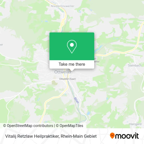 Карта Vitalij Retzlaw Heilpraktiker