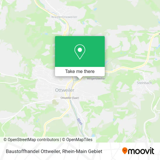 Карта Baustoffhandel Ottweiler