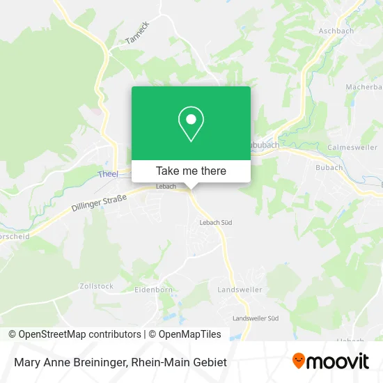 Карта Mary Anne Breininger