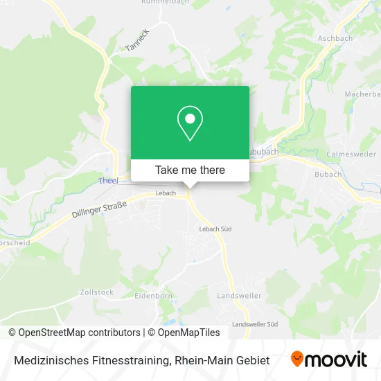 Карта Medizinisches Fitnesstraining