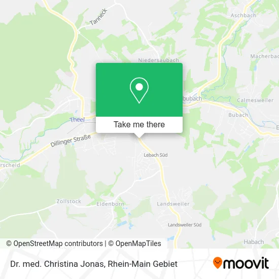 Карта Dr. med. Christina Jonas