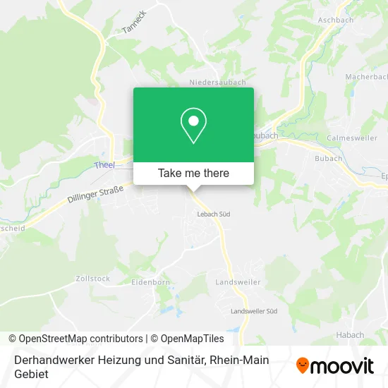 Карта Derhandwerker Heizung und Sanitär