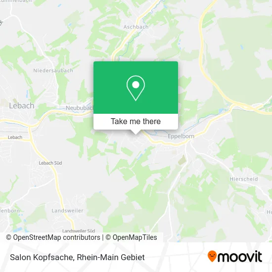 Карта Salon Kopfsache