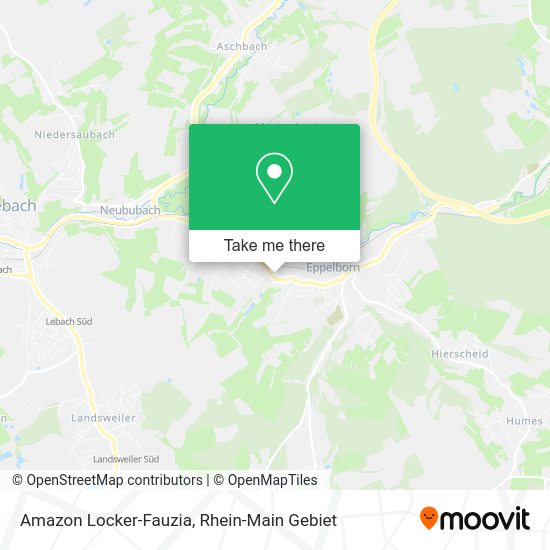 Карта Amazon Locker-Fauzia