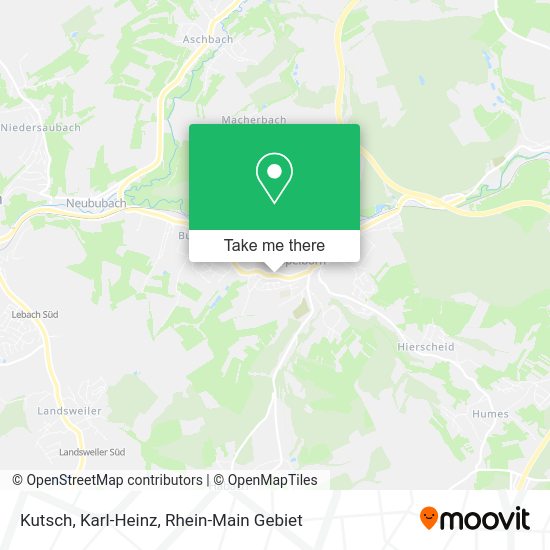 Карта Kutsch, Karl-Heinz