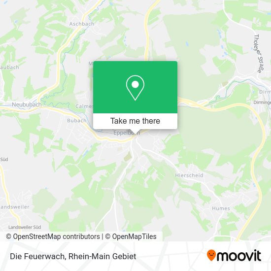 Карта Die Feuerwach