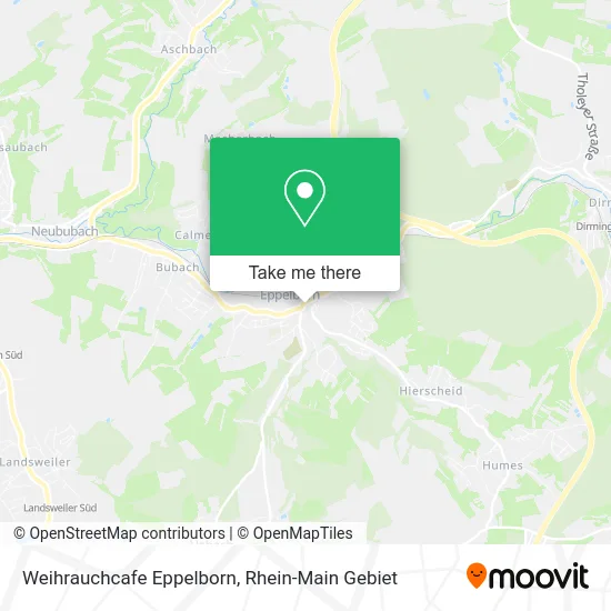 Карта Weihrauchcafe Eppelborn
