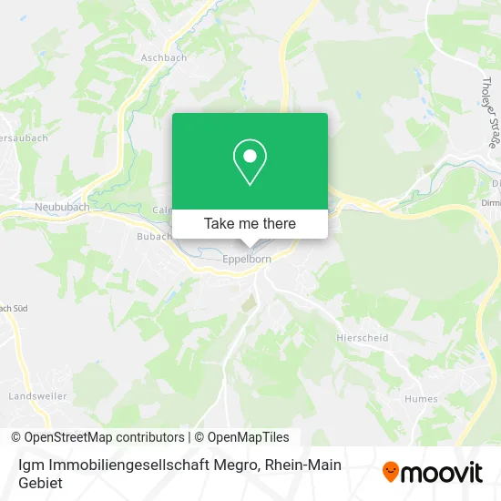 Карта Igm Immobiliengesellschaft Megro