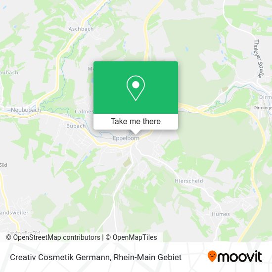 Карта Creativ Cosmetik Germann