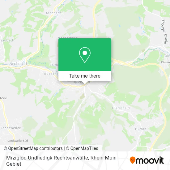 Карта Mrziglod Undliedigk Rechtsanwälte