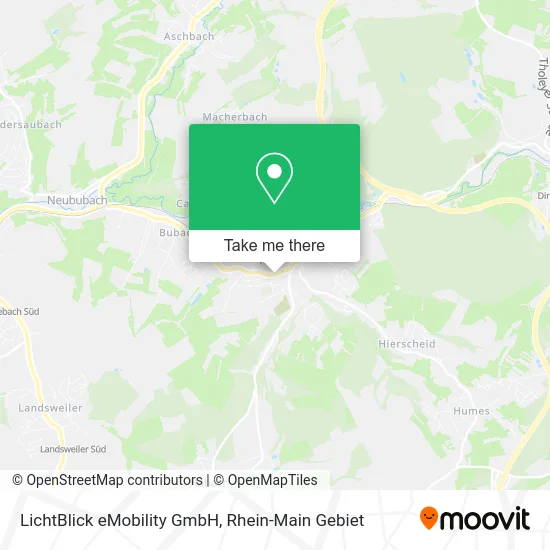 Карта LichtBlick eMobility GmbH