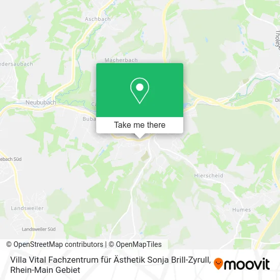 Villa Vital Fachzentrum für Ästhetik Sonja Brill-Zyrull map