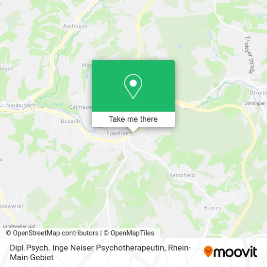 Карта Dipl.Psych. Inge Neiser Psychotherapeutin
