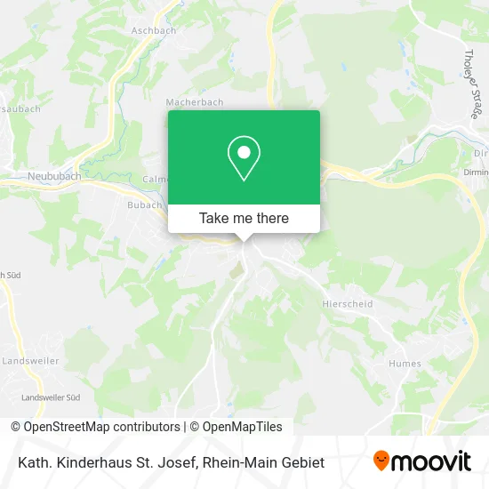 Карта Kath. Kinderhaus St. Josef