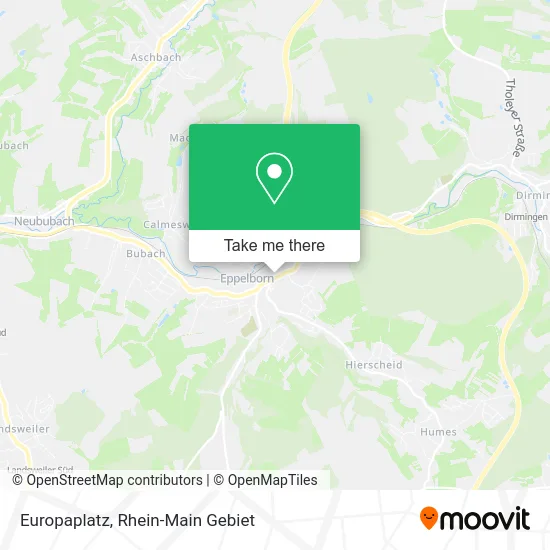 Карта Europaplatz