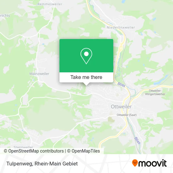 Карта Tulpenweg