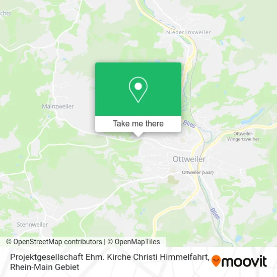 Карта Projektgesellschaft Ehm. Kirche Christi Himmelfahrt