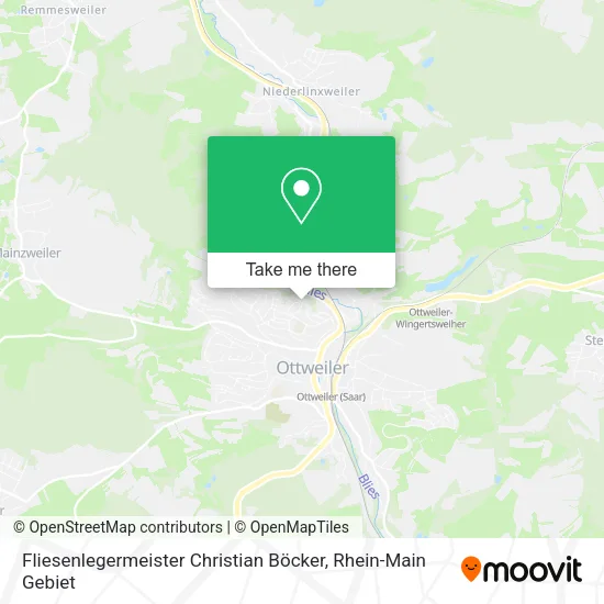 Карта Fliesenlegermeister Christian Böcker