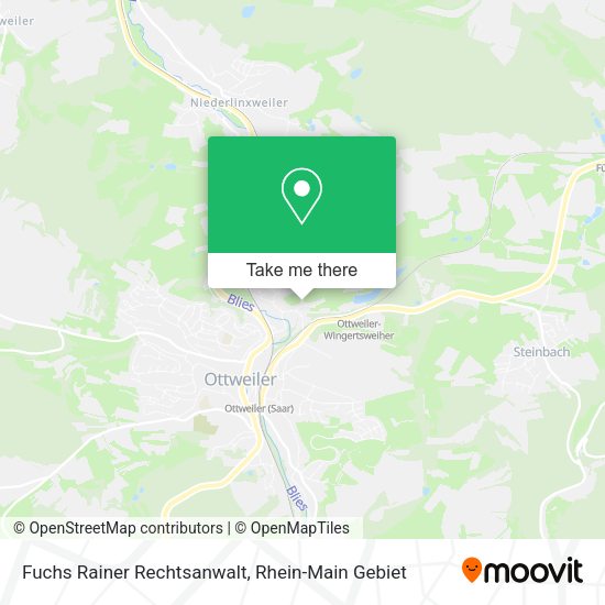 Карта Fuchs Rainer Rechtsanwalt