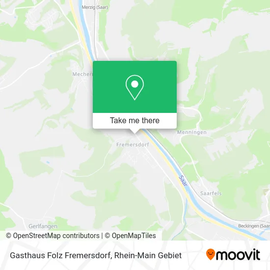 Карта Gasthaus Folz Fremersdorf