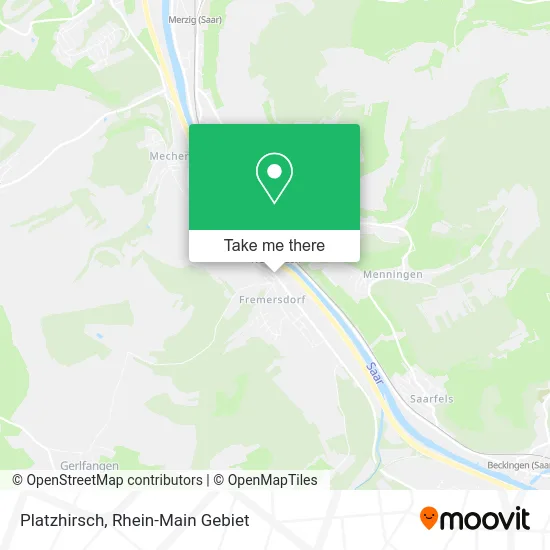 Карта Platzhirsch