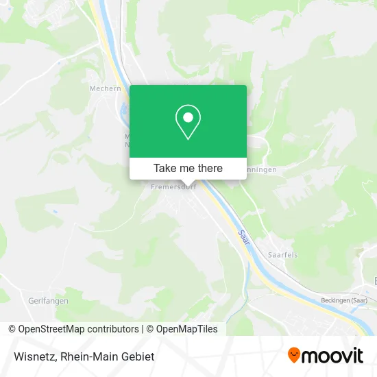 Карта Wisnetz
