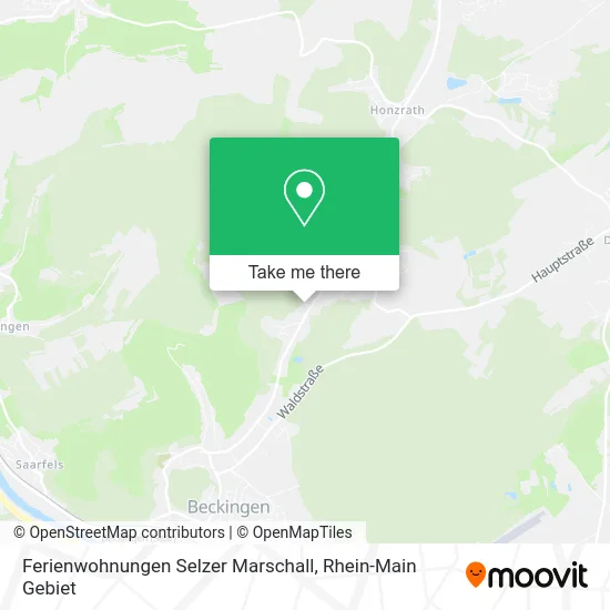 Карта Ferienwohnungen Selzer Marschall