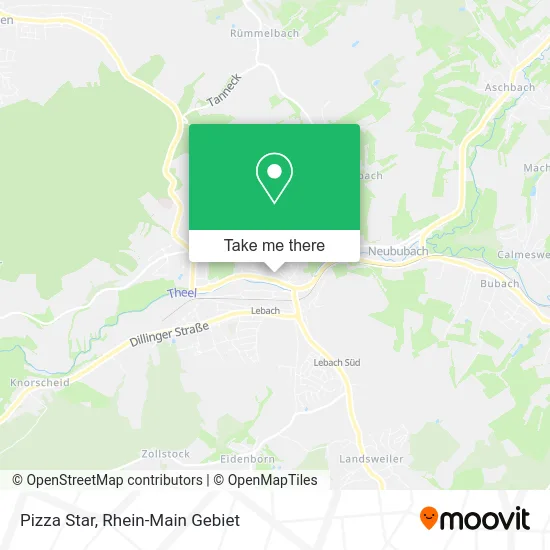 Карта Pizza Star