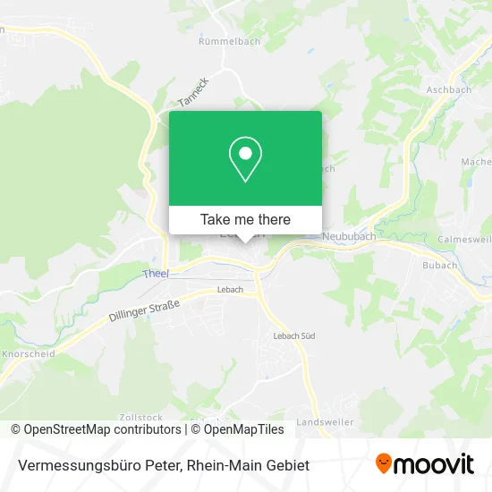 Карта Vermessungsbüro Peter