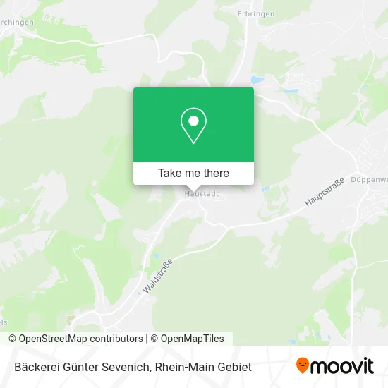 Карта Bäckerei Günter Sevenich