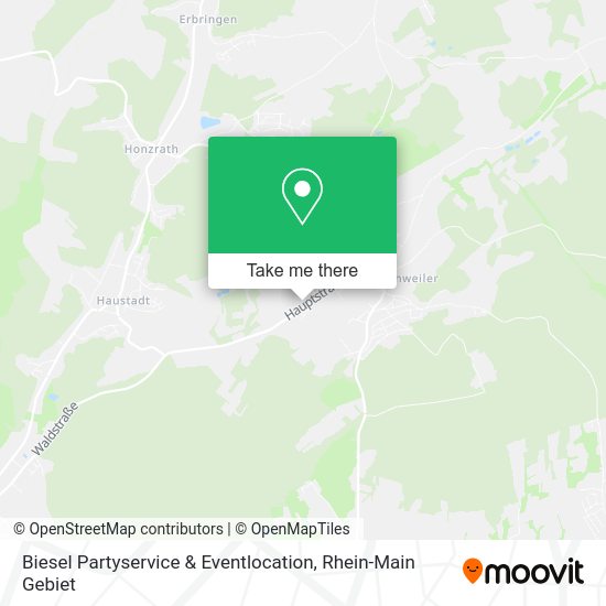 Карта Biesel Partyservice & Eventlocation