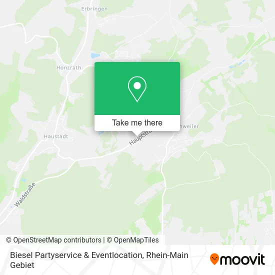 Карта Biesel Partyservice & Eventlocation