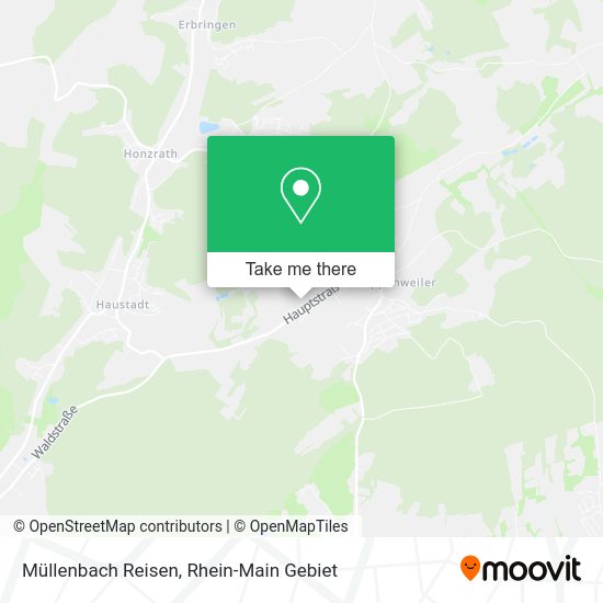 Карта Müllenbach Reisen