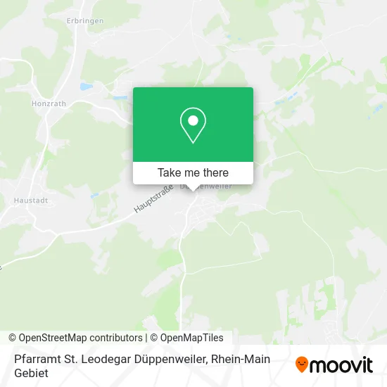 Карта Pfarramt St. Leodegar Düppenweiler