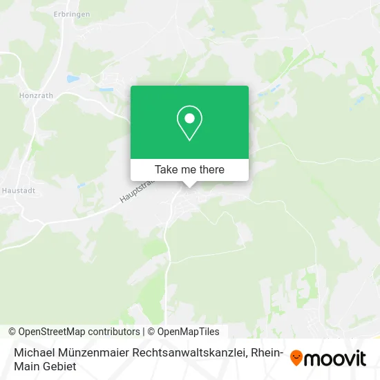 Карта Michael Münzenmaier Rechtsanwaltskanzlei