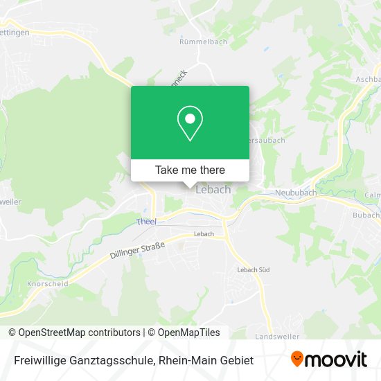 Карта Freiwillige Ganztagsschule