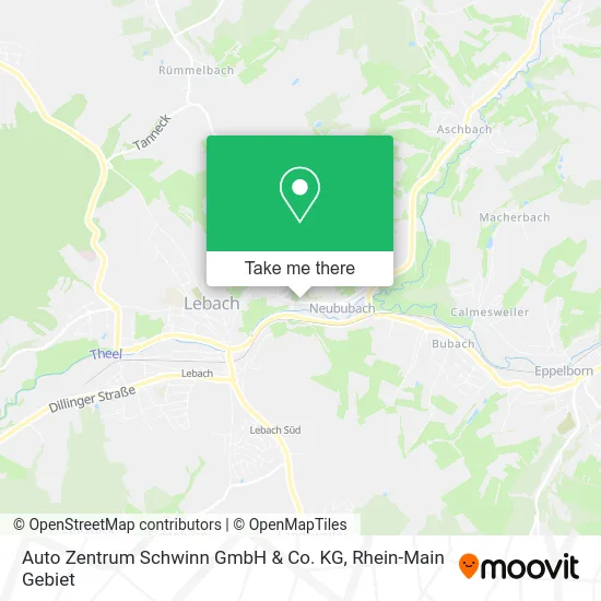 Карта Auto Zentrum Schwinn GmbH & Co. KG