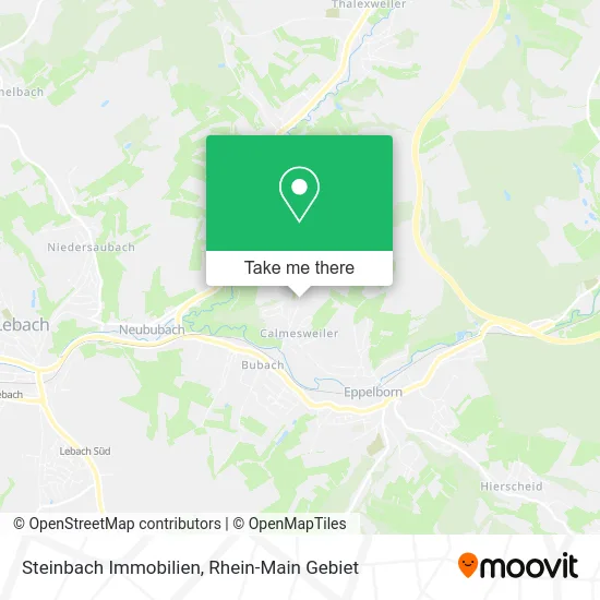 Карта Steinbach Immobilien
