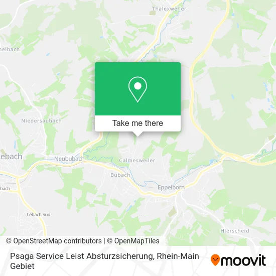 Карта Psaga Service Leist Absturzsicherung