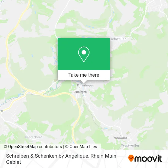 Карта Schreiben & Schenken by Angelique