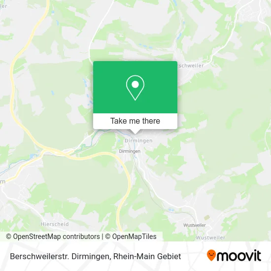 Карта Berschweilerstr. Dirmingen