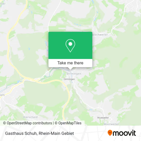 Карта Gasthaus Schuh