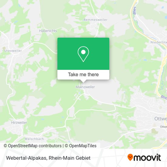 Карта Webertal-Alpakas
